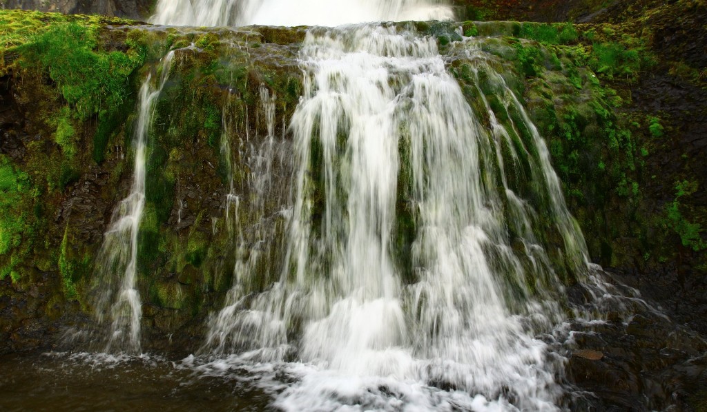 Iceland, Dynjandi, waterfall, Westfjords; 